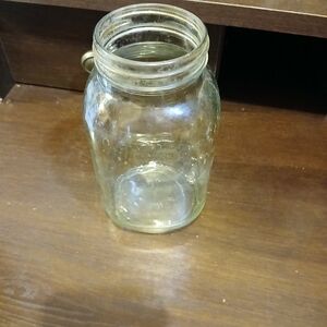 Clear Glass Mason Jar